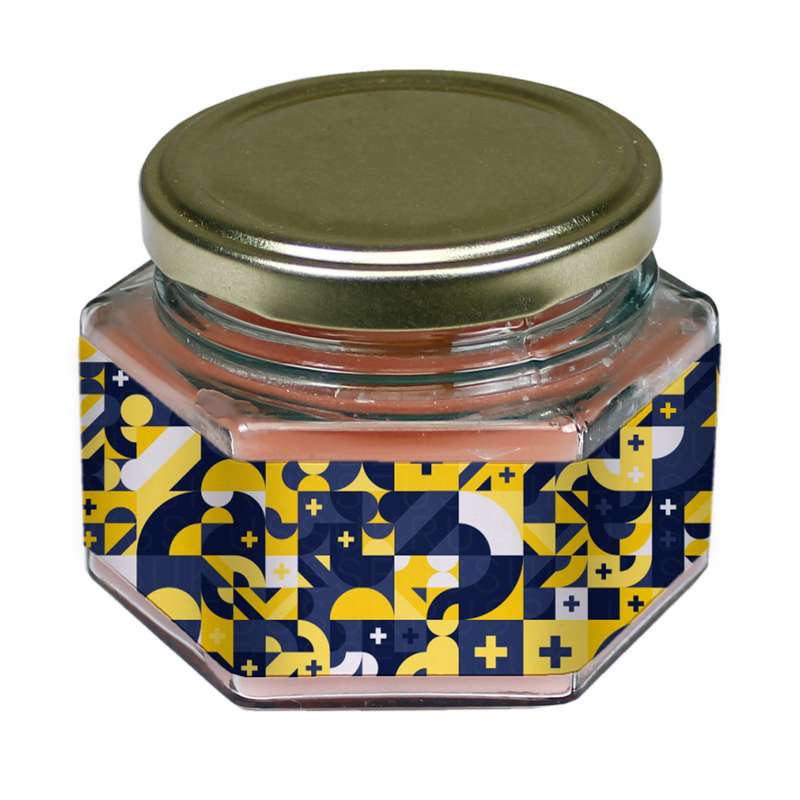 شمع لیوانی طرح مینیمال مدل C453