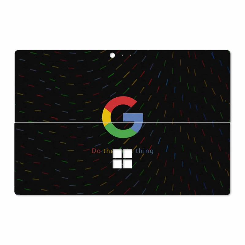 برچسب پوششی ماهوت مدل Google-Logo مناسب برای تبلت مایکروسافت Surface Pro 4 2015