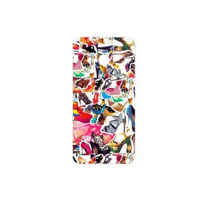 MAHOOT Collage of High heel Shoes Cover Sticker for HTC One