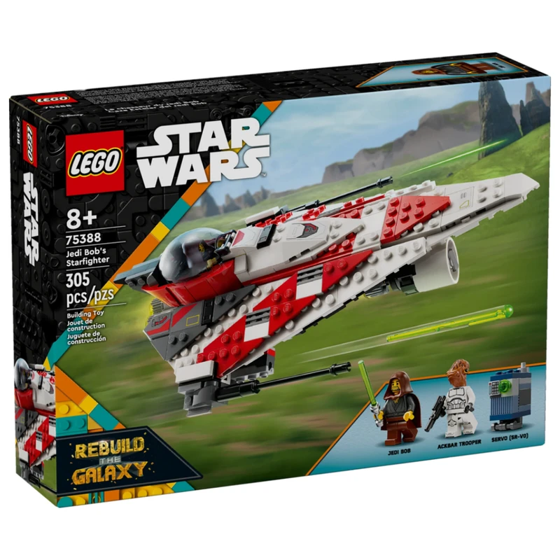 لگو سری استاروارز مدل Jedi Bob's Starfighter کد 75388
