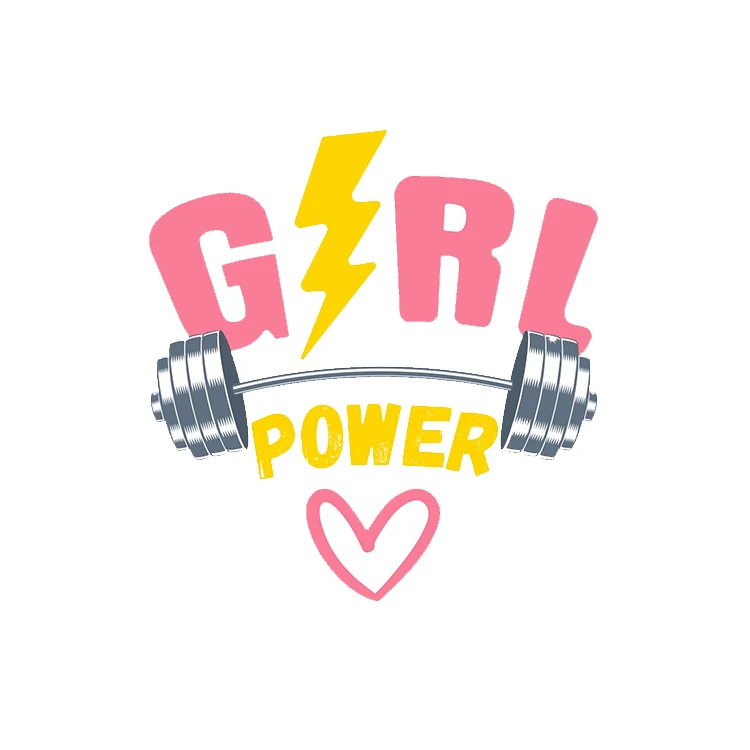 استیکر پارچه و لباس پاد آفرین مدل کارتون پاورفول گریل کد 2732