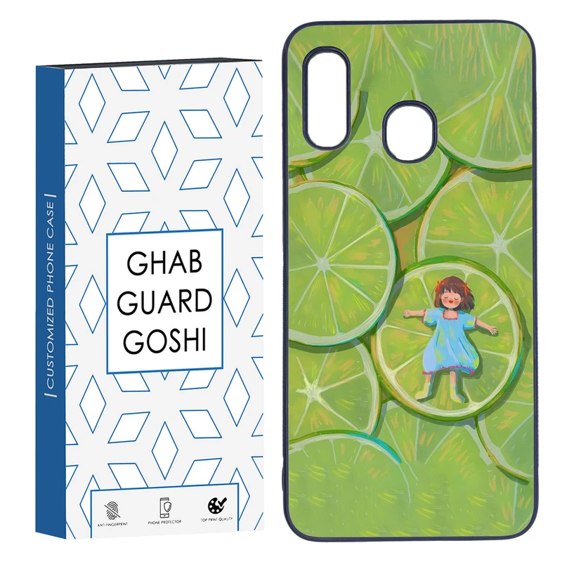 کاور قاب گارد گوشی طرح دختر لیمویی کد TPU-258 مناسب برای گوشی موبایل سامسونگ Galaxy A30 / A20