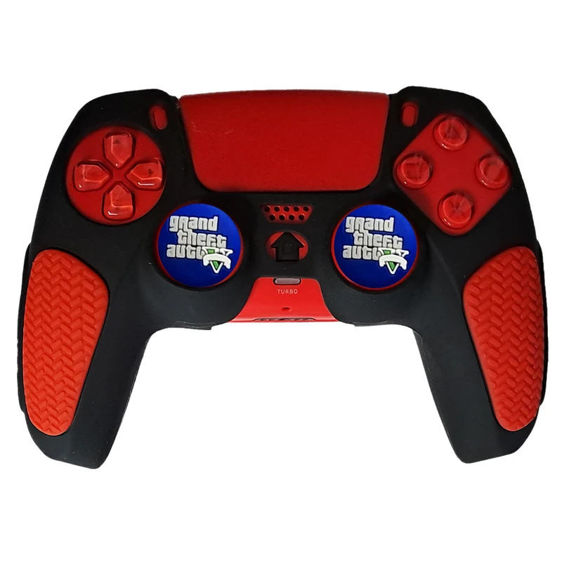 محافظ دسته بازی پلی استیشن 5 مدل Anti Slip PS5352 به همراه روکش آنالوگ