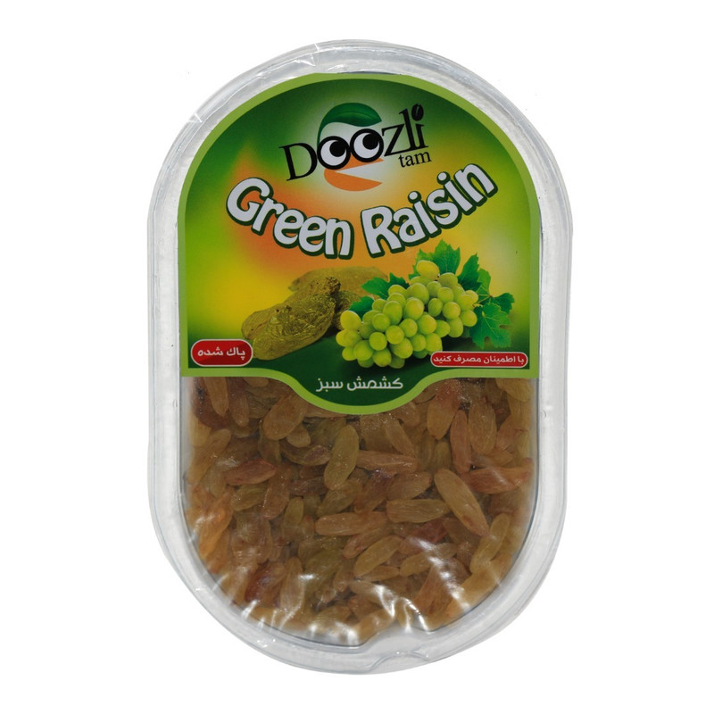 کشمش سبز قلمی دوزلی تام - 280 گرم