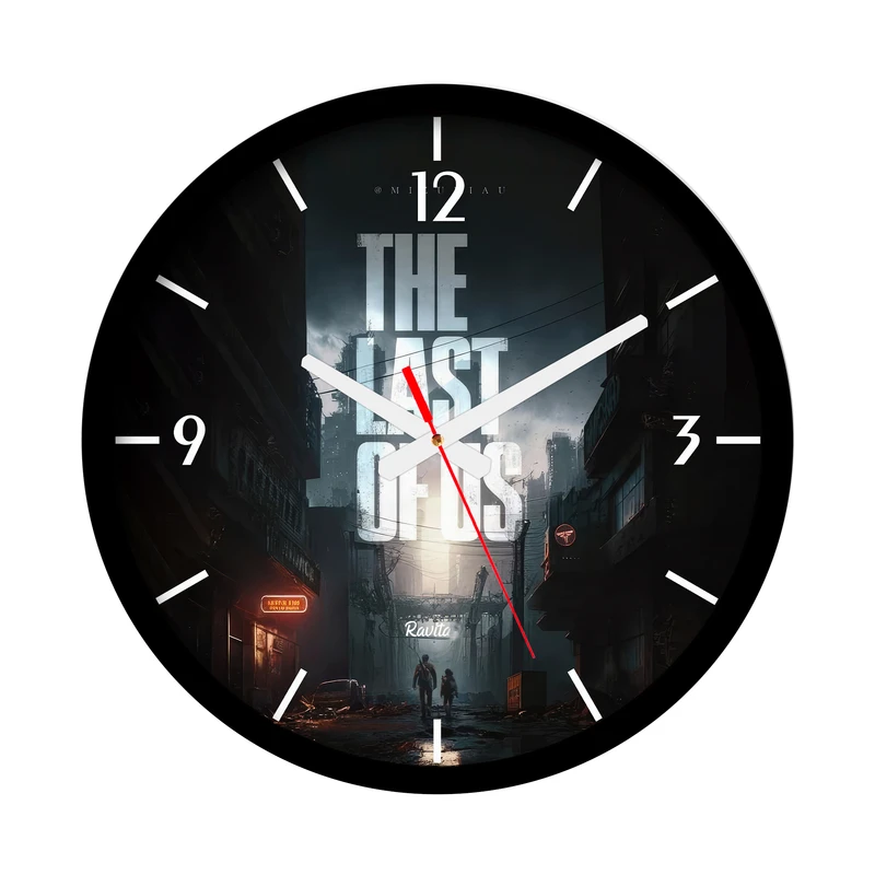 ساعت دیواری کوارتز راویتا مدل اخرین بازمانده کد 3701