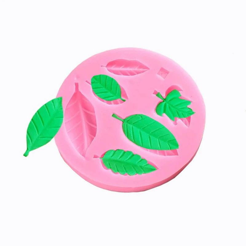 عکس شماره 2 : قالب شکلات طرح برگ دریایی مدل سیلیکونی کد6