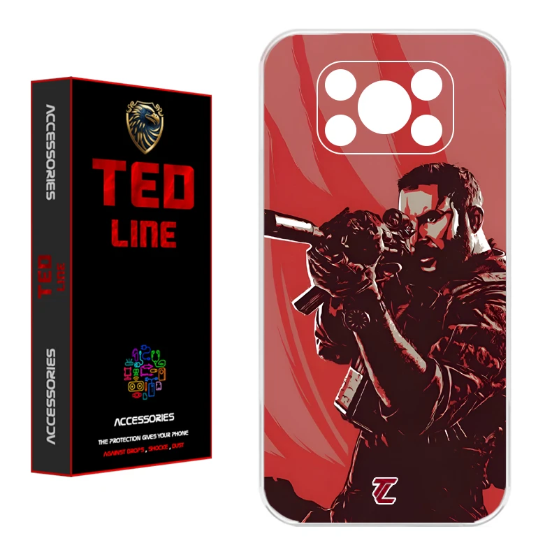 کاور تدلاین طرح کاپیتان پرایس کد 1212 مناسب برای گوشی موبایل شیائومی Poco X3 / X3 Pro / X3 NFC