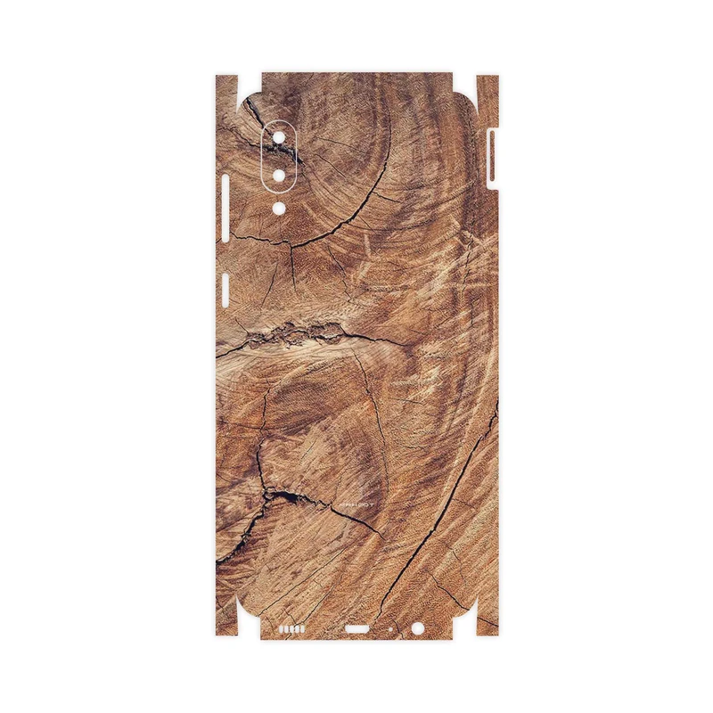 برچسب پوششی ماهوت مدل Wood Texture 5-FullSkin مناسب برای گوشی موبایل سامسونگ Galaxy M02