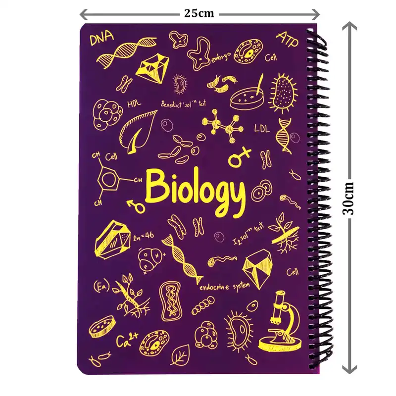 دفتر 100 برگ دات نوت مدل فرمول زیست کد A4