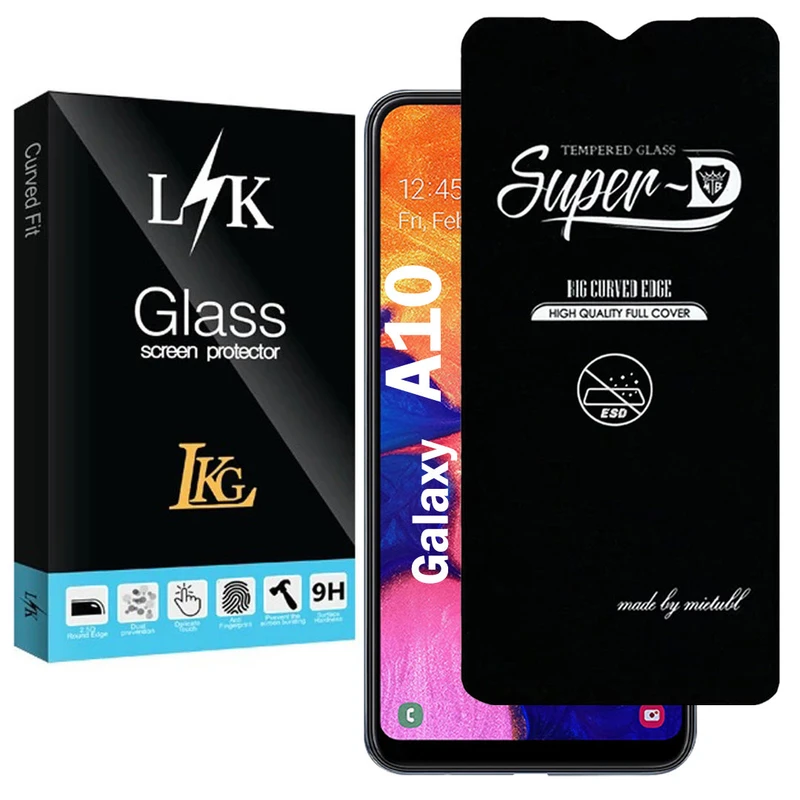 محافظ صفحه نمایش شیشه ای ال کا جی مدل SupD-Lk مناسب برای گوشی موبایل سامسونگ Galaxy A10