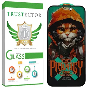 Trustector CATPRVT Privacy Screen Protector Suitable For Apple iPhone 15