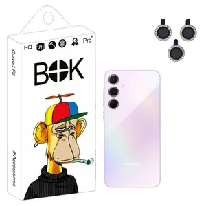 محافظ لنز دوربین بوک مدل Jewel Royal مناسب برای گوشی موبایل سامسونگ galaxy A55 5G