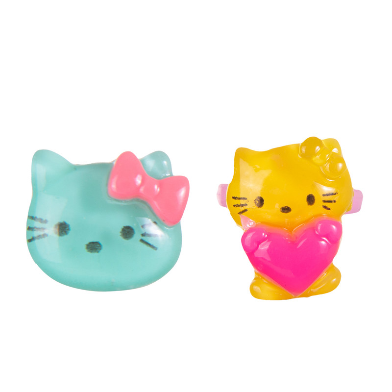 انگشتر دخترانه کد 759 مجموعه 2 عددی