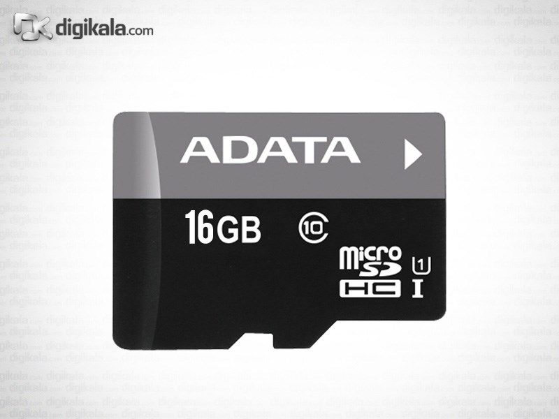 کارت حافظه microSDHC ای دیتا مدل Premier کلاس 10 استاندارد UHS-I U1 سرعت 30MBps ظرفیت 16 گیگابایت main 1 1