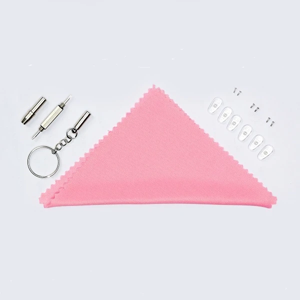 عکس شماره 2 : آچار عینک مدل 2390 به همراه دستمال و پد عینک