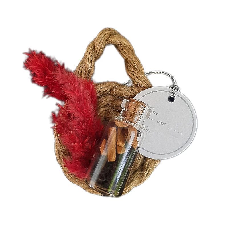 گیفت تزئینی مدل چای و دارچین بسته ۶ عددی