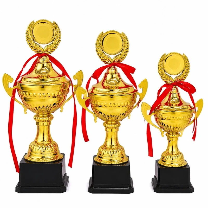 تندیس مدل کاپ قهرمانی کد IR038 مجموعه 3 عددی