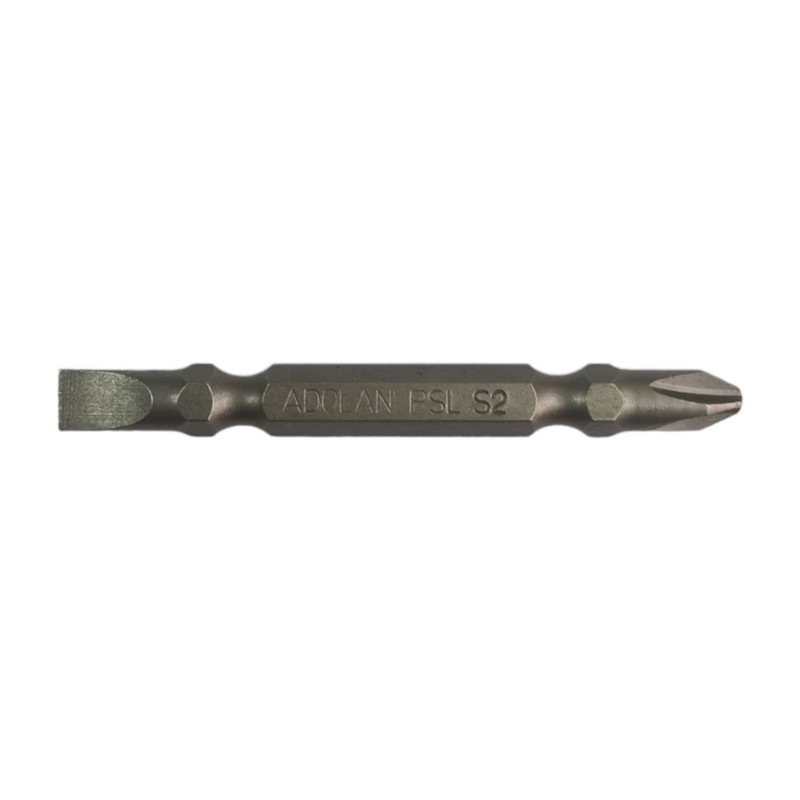 نوک پیچ گوشتی یک سر چهارسو یک سر دو سو مدل آهنربایی کد 6.5 بسته 2 عددی