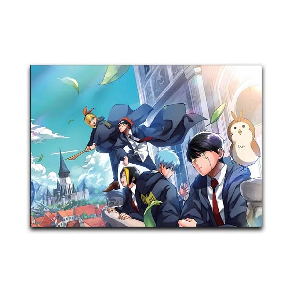 تابلو شاسی گوفی مدل انیمه ماشله جادو و عضله کد SKY84