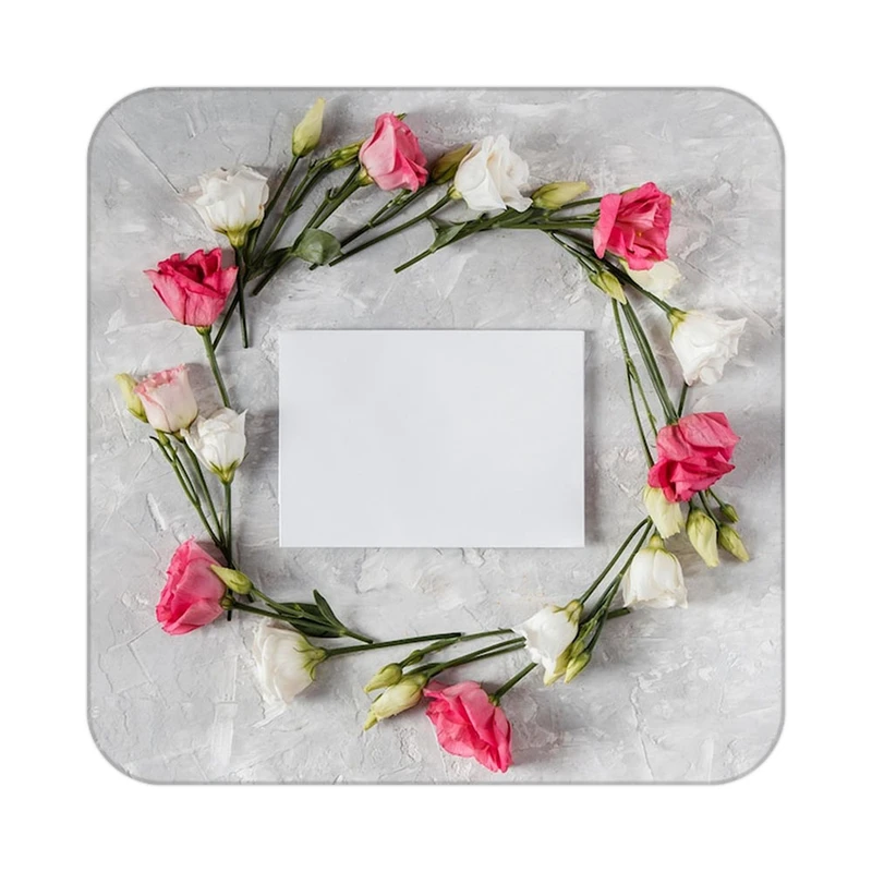 زیر لیوانی کاکتی طرح گل مدل mp16351