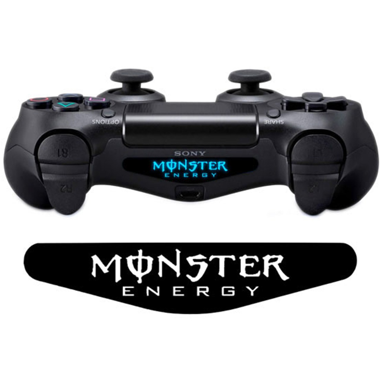 برچسب دوال شاک 4 ونسونی طرح Monster Energy