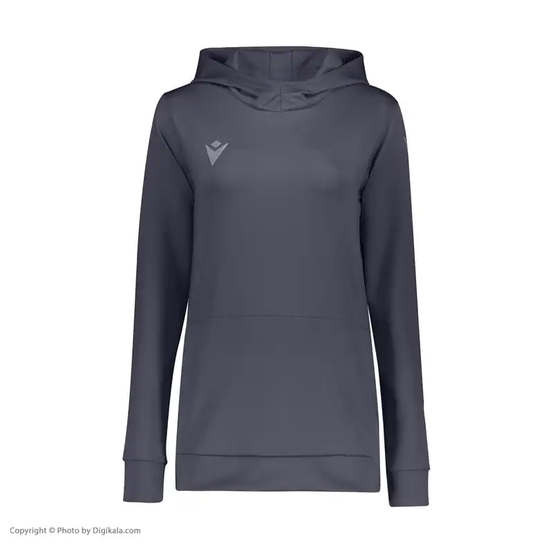 هودی ورزشی زنانه  مدل بانجو رنگ مدادی