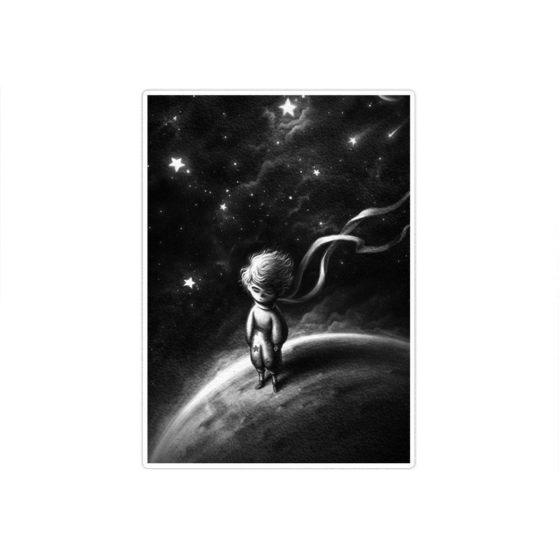 استیکر تزئینی موبایل و تبلت ماسا دیزاین مدل stkv0151 طرح شازده کوچولو