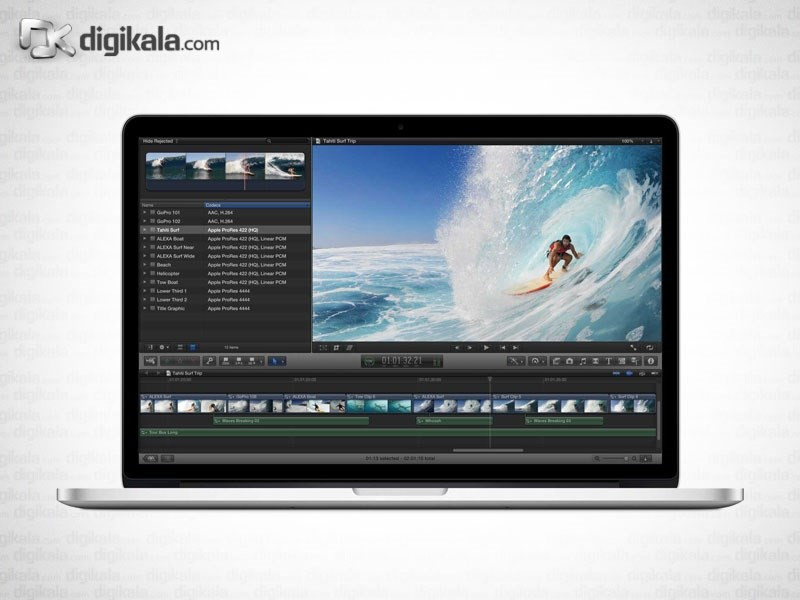 لپ تاپ 15 اینچی اپل مدل MacBook Pro ME665 با صفحه نمایش رتینا