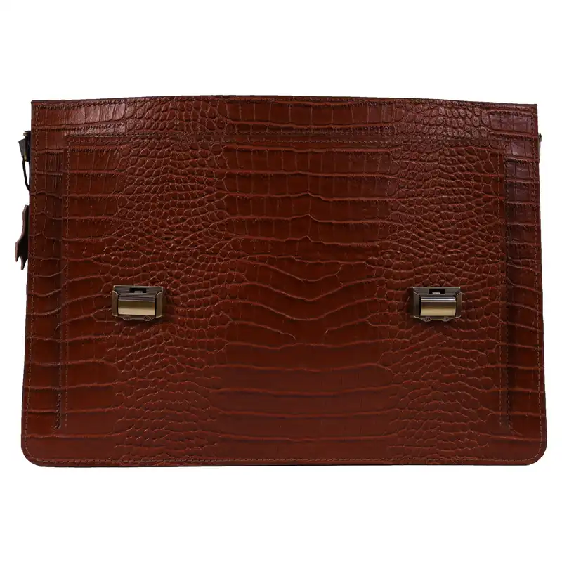 کیف اداری چرم اشرافی مدل سامیار کد 4