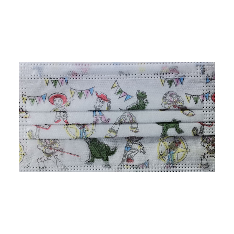 ماسک تنفسی کودک مدل سه لایه ملت بلون بسته 50 عددی