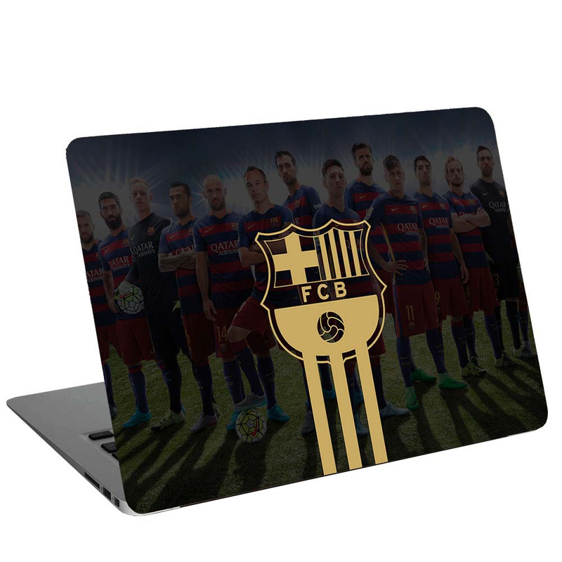 استیکر لپ تاپ طرح Barcelona کد G-1273 مناسب برای لپ تاپ 15.6 اینچ