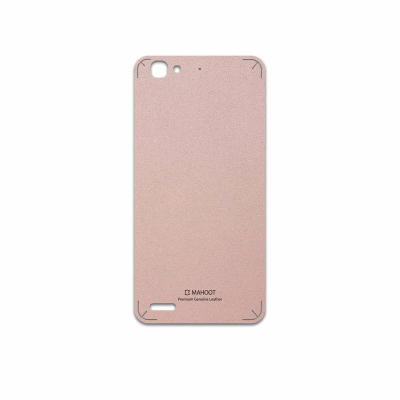 برچسب پوششی ماهوت مدل Rose Gold Leather مناسب برای گوشی موبایل هوآوی GR3