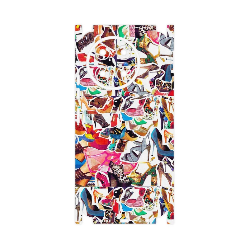 برچسب پوششی ماهوت مدل Collage of High heel Shoes-FullSkin مناسب برای گوشی موبایل تکنو Spark 30 Pro
