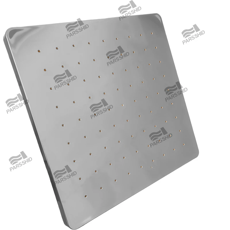 عکس شماره 5 : علم دوش حمام شیرآلات بهداشتی پارس شید فاتح مدل رسوب گیر اتومات