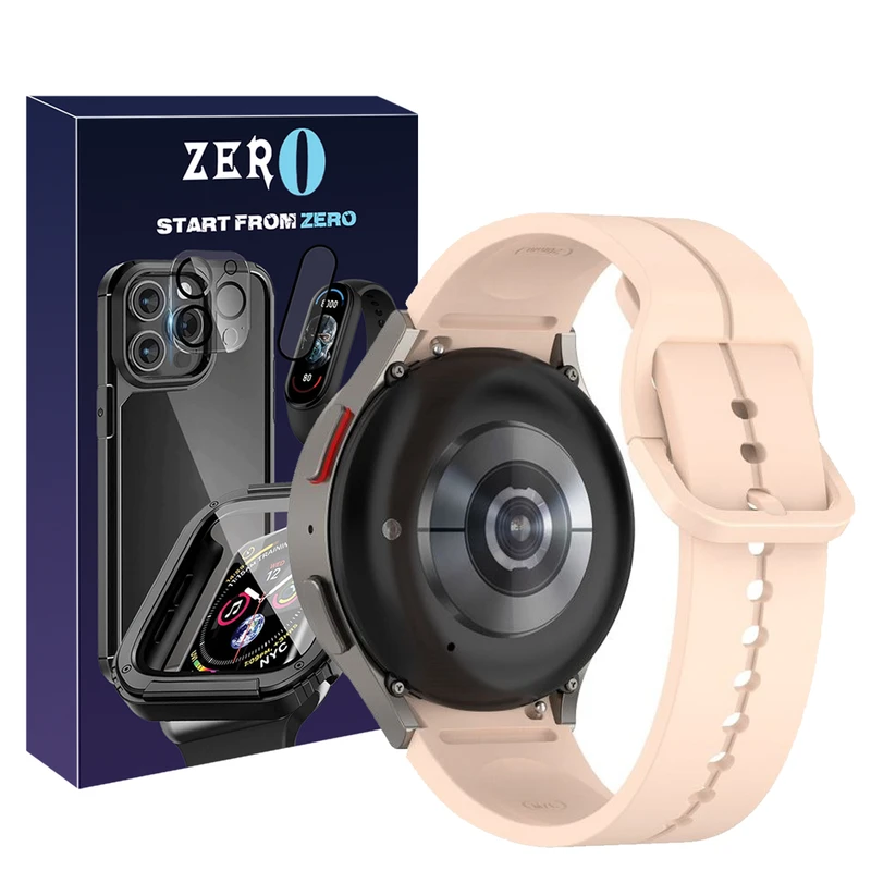 بند زیرو مدل Silic ORG AC-ZR مناسب برای ساعت هوشمند سامسونگ Galaxy Watch 6 Classic 43mm
