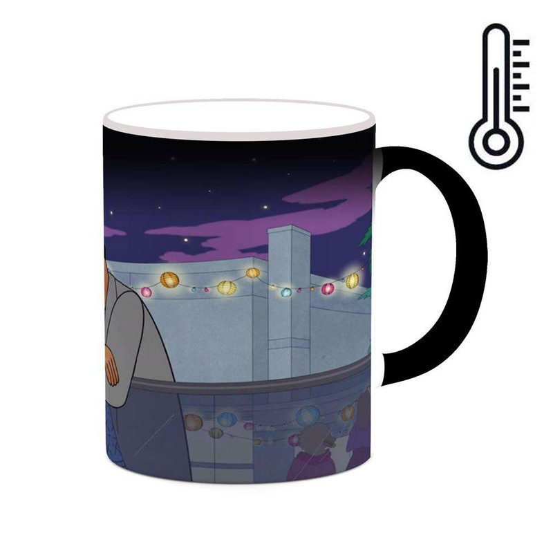 ماگ حرارتی کاکتی مدل کارتون BoJack Horseman کد mgh22339