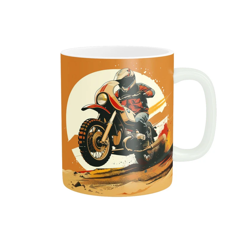 ماگ پاد آفرین مدل موتورسوار و کوهستان کد 1095