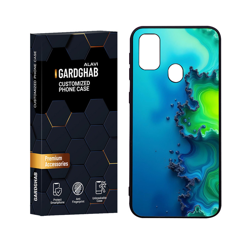 کاور گارد قاب علوی مدل Glass مناسب برای گوشی موبایل سامسونگ Galaxy M30S