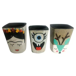 جامدادی رومیزی مدل نقاشی شده مجموعه 3 عددی