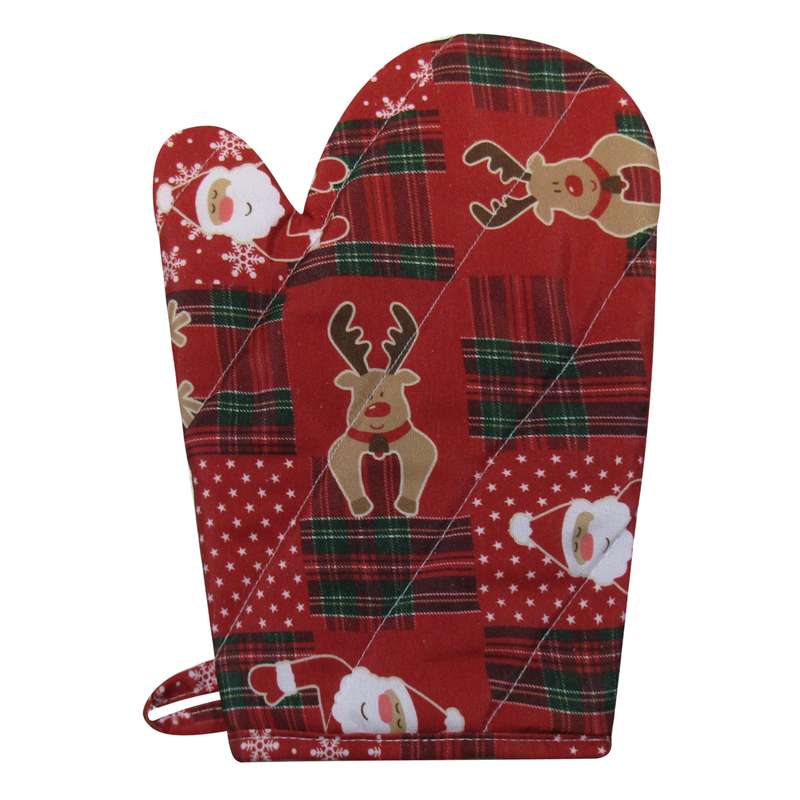 دستکش فر هوم اند لایف مدل سورل طرح آدم برفی