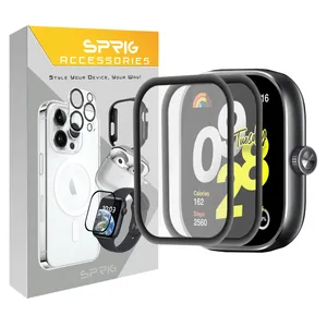 Sprig Pmma-SPG Screen Protector For Xiaomi Redmi Watch 4 pack of 2