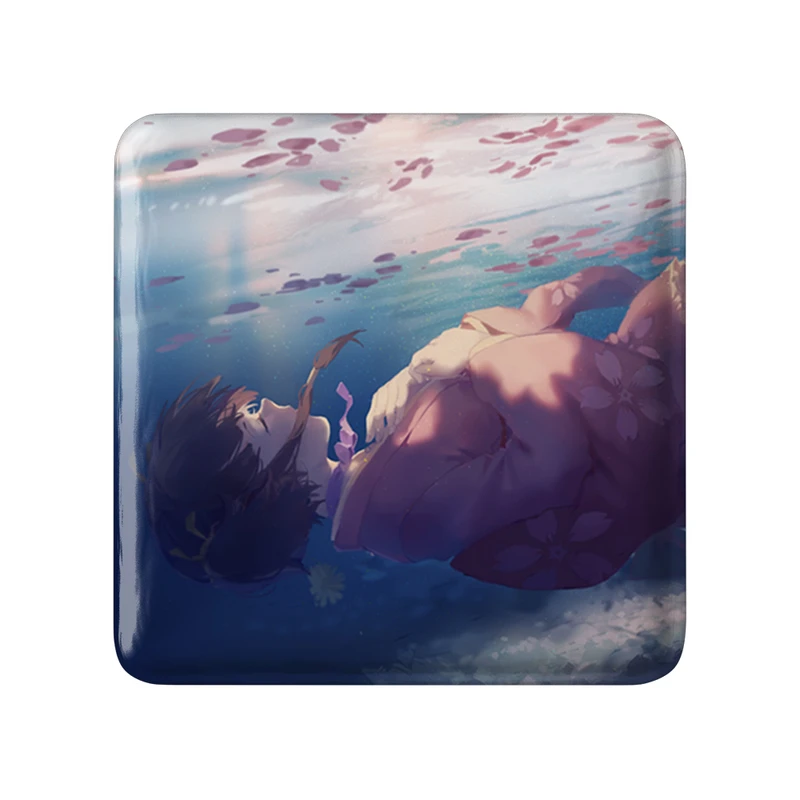 پیکسل خندالو طرح مومی انیمه کابانری Kabaneri مدل مربعی کد 35999