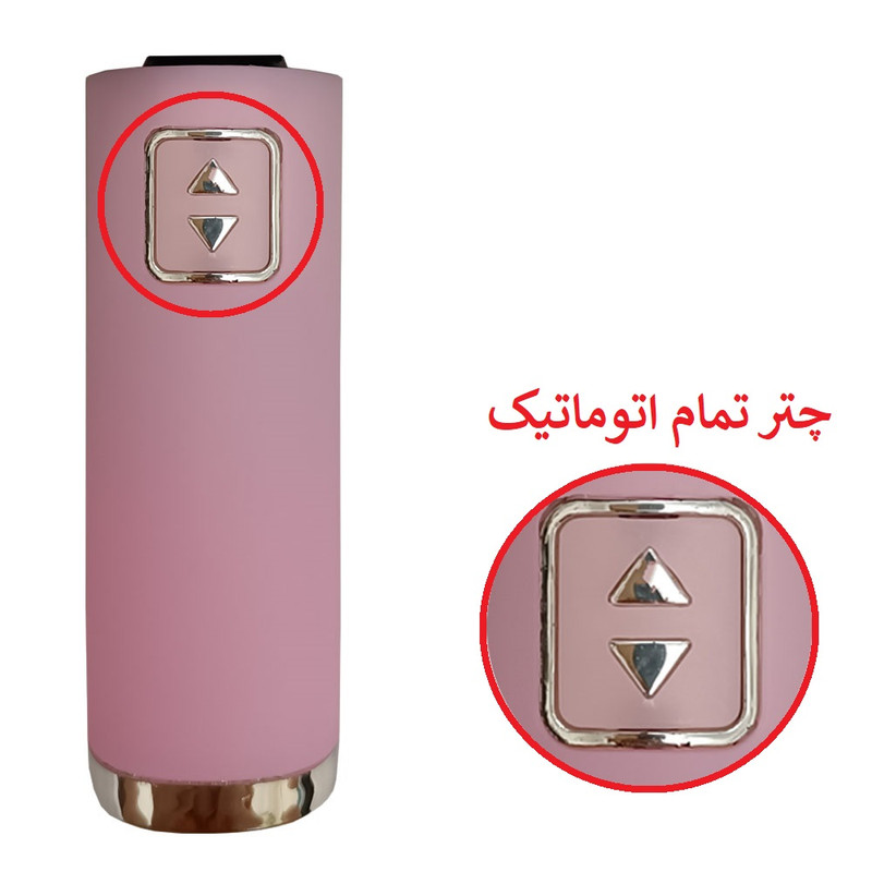چتر 10 پره مدل دسته آینه ای قطر 116 سانتی‌متر