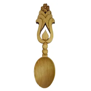 قاشق چوبی مدل آجیل خوری