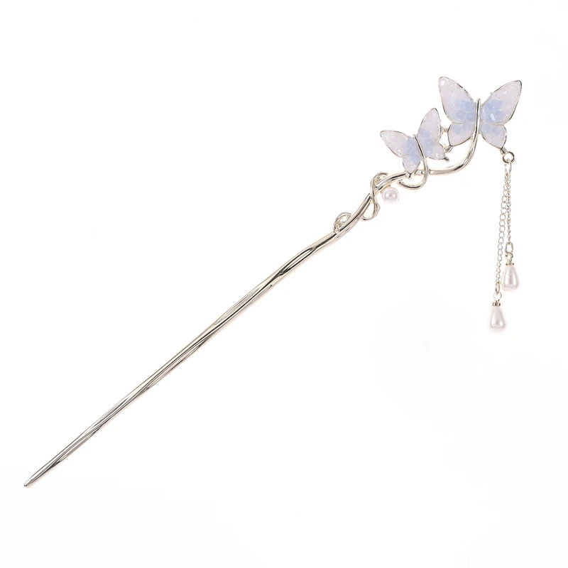 گیره مو زنانه مدل کانزاشی طرح گل الماس