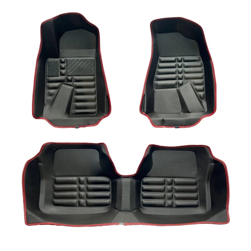 کفپوش پنج بعدی خودرو مدل نواردار مناسب برای پژو پارس