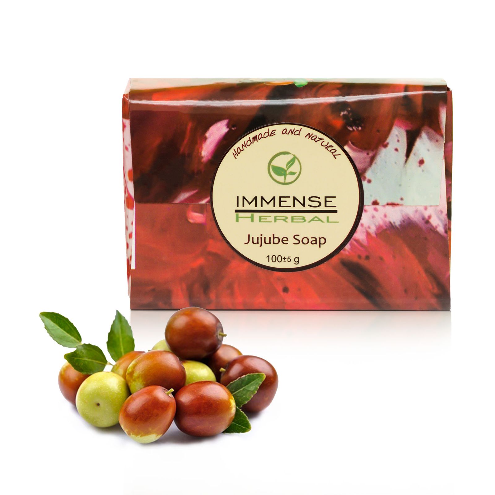 صابون شستشو ایمنس هربال مدل Jujube وزن 100 گرم -  - 2