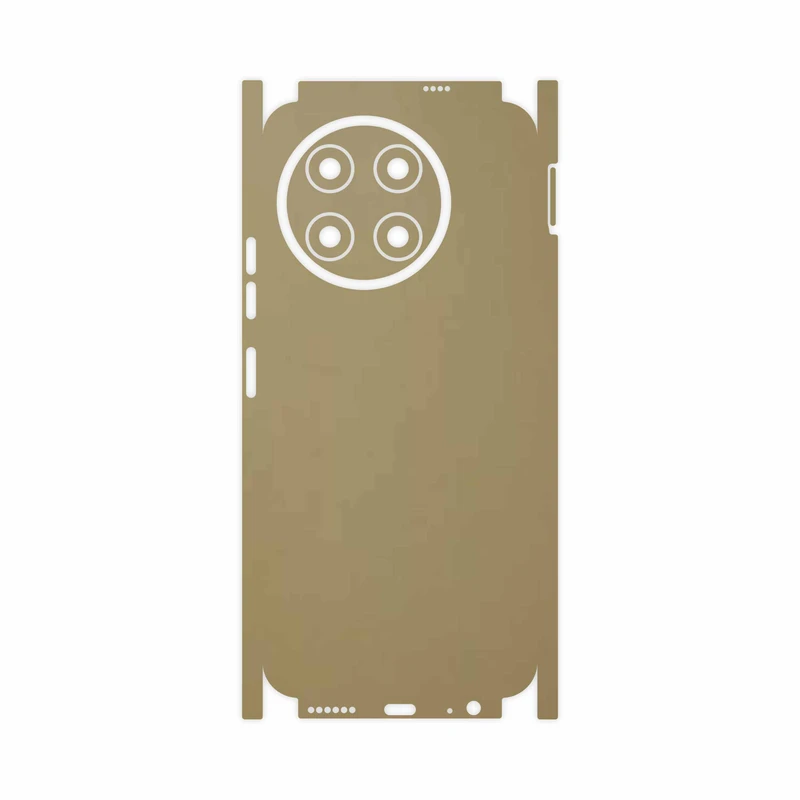 برچسب پوششی ماهوت مدل Matte-Gold-FullSkin مناسب برای گوشی موبایل تکنو Spark 30 Pro