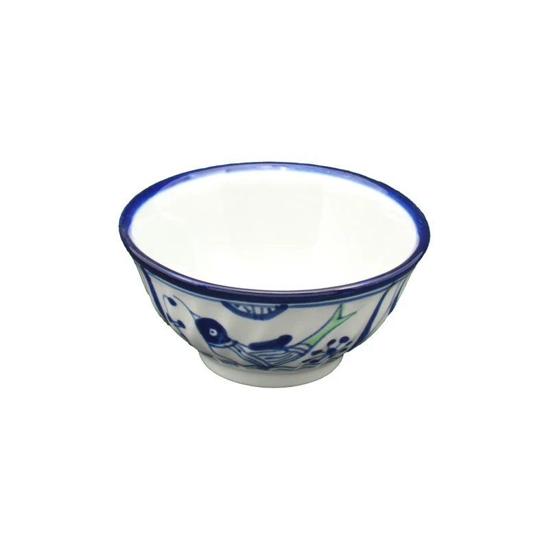 کاسه ماست چینی میبد مروارید مدل مرغی ساده کد MAST