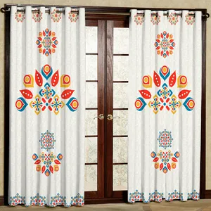 پرده مدل چاپی هازان پانچی کد572 سایز 200x140 سانتی متر